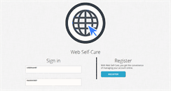 Desktop Screenshot of maccwebselfcare.maccnet.com