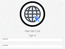 Tablet Screenshot of maccwebselfcare.maccnet.com